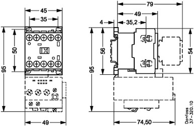 037H350002 Danfoss Contactor, CI 5-2