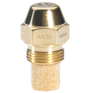 030B0079 Danfoss Oil Nozzles, OD B, 6.50 gal/h, 26.05 kg/h, 45 °, Semi solid