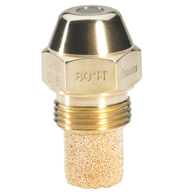 030H6134 Danfoss Oil Nozzles, OD H, 2.25 gal/h, 8.35 kg/h, 60 °, Hollow
