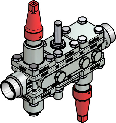 027L3029 Danfoss Valve station, ICF 20-6-4