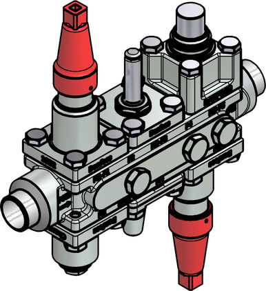 027L3047 Danfoss Valve station, ICF 20-6-5MC