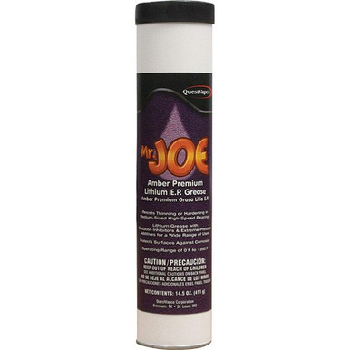 Mr. Joe Amber Premium Lithium E.P. Grease, 14.5 oz cartridges., 10/Case