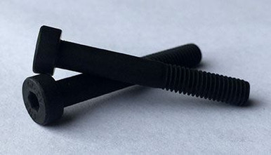 M5-0.80x35 MM (PT) Low Head Socket Cap Screw, A2 Stainless, Black Oxide Finish (100/Pkg.)