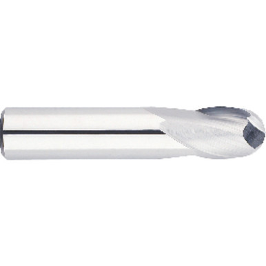 3/32" Dia. x 1/8" Shank /16" DOC x 1-1/2" OAL, Carbide 2 Flute, 30 Degree Helix, Ballnose End Mill Series/List #5974 MT3257056