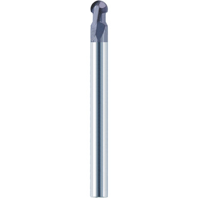 5/64" Dia. x 1/8" Shank x 0.067" DOC x 1-1/2" OAL, Carbide nACo, 2 Flute, Ballnose End Mill Series/List #5922 MT1398949