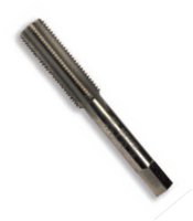 9/16"-18 HSS Type 25L-AG Gold Oxide Left Hand Straight Flute Hand Tap - Bottoming, Norseman Drill #60434