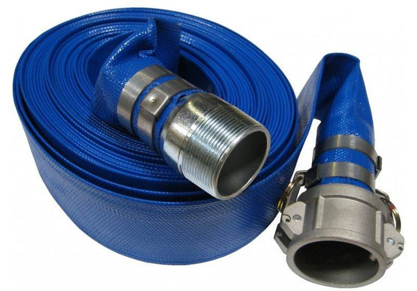 Multiquip HDQ1550 - Discharge Hose 1.5 x 50 Quick Coupler (Male & Female Cam & Groove Lock Couplers)