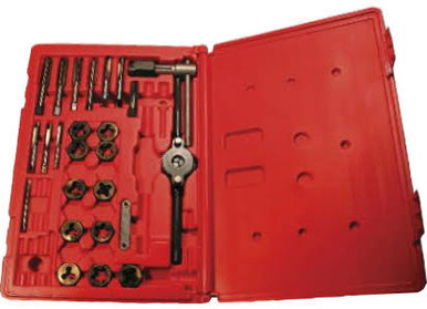 23 Piece Magnum Super Premium Set - Metric Spiral Point Taps & Hex Dies (1 Set), Norseman Drill #35170