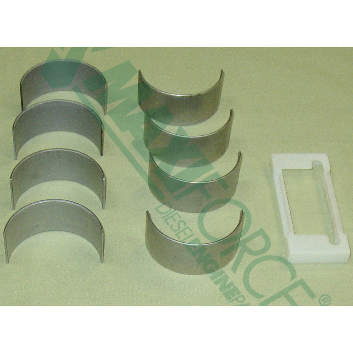 Maxiforce Connecting Rod Bearing Set, .010", 1104, Journal OD 63.23MM Or 2.4892" for Perkins U5ME0013A