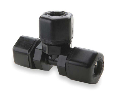 Parker P8TU8 Fast & Tite Fitting, Tee Union, 1/2'' Tube x 1/2'' Tube