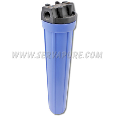 Pentek 150070, Standard, 3/4'' In/Out, 20'' Blue/Black, MB Cap, No