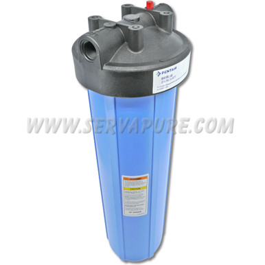 Pentek 150467, Big Blue, 3/4'' In/Out, 20'' Blue/Black, HFPP, w/ PR