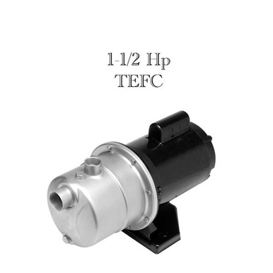 Webtrol SPC150-3T, Self Priming SS Centrifugal Pump, 304 SS