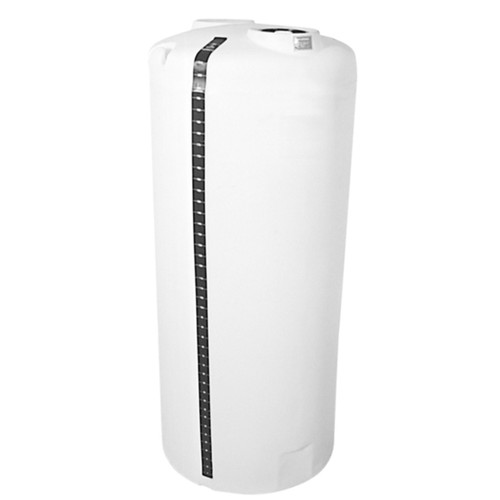 Hastings T-0095-056 95 Gal Polyethylene Vertical Storage Tank - 24 in. Dia x 56 in. H