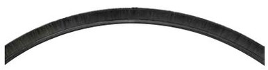 Fuze Flex Strip Brush, .200"X.185" Backing, 5" Trim, .012 Polypropylene, 100' Long FB450100