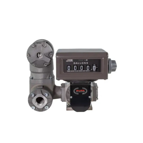 Fill-Rite TS 2 in. NPT Oval Gear Meter w/ Mechanical Register (1/10 Gal), Strainer, and Air Eliminator