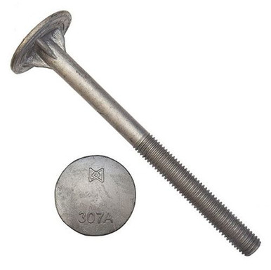 5/8"-11 x 18" 6" Thread Timber Bolts A307 Grade A Hot Dip Galvanized (25/Bulk Pkg.)
