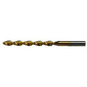 #3 Type 190-PT Heavy Duty Parabolic Flute TiN Coated Jobber Length Drill Bit (6/Pkg.), Norseman Drill #38172