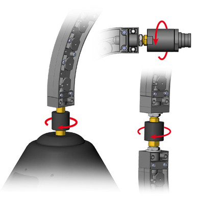 Module Feeder Swivel Kit (Requires feeder inlet probe) WGM-FSK-14