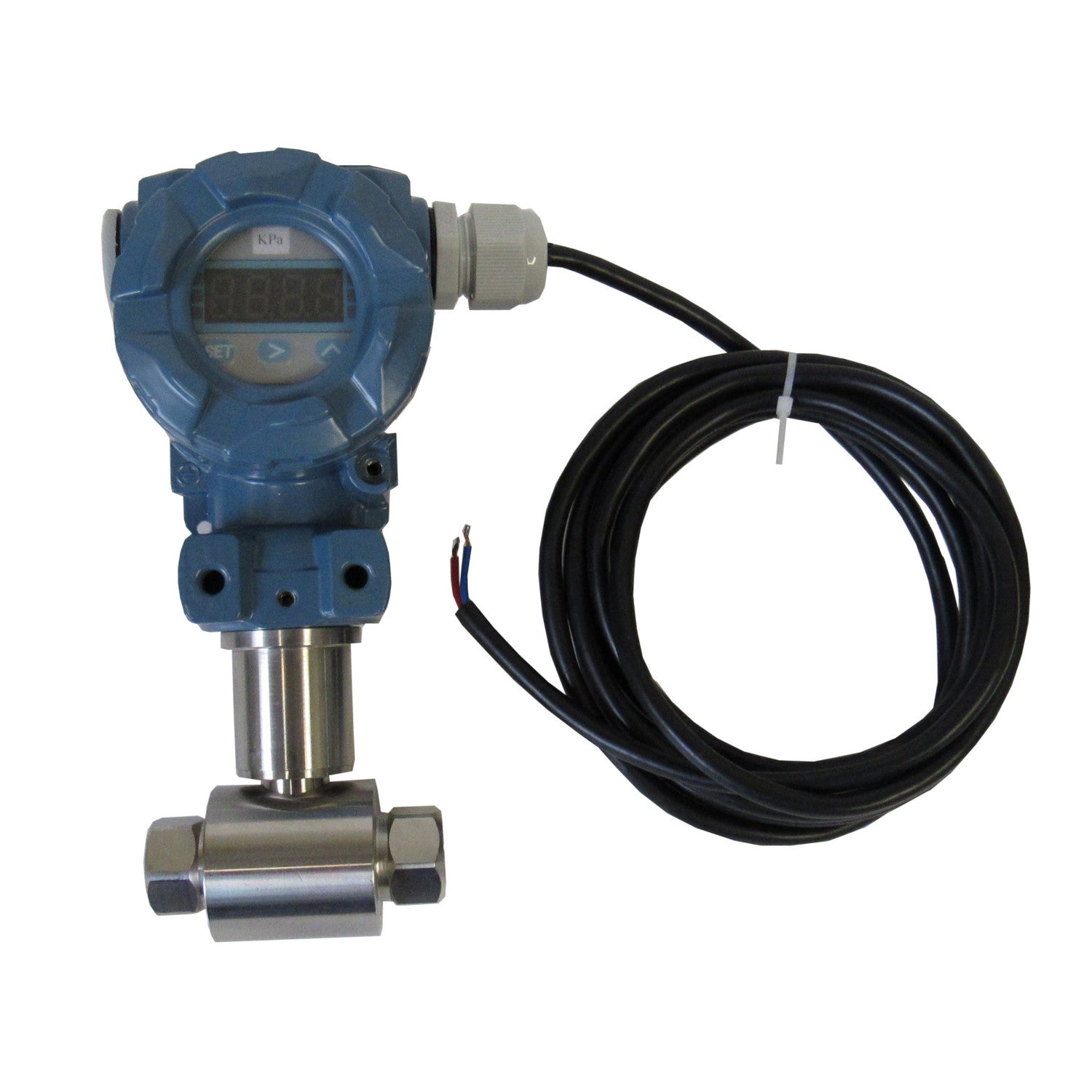 PRM Differential Pressure Transmitter with LCD Display, 0-100"WC, 4~20mA, 24VDC