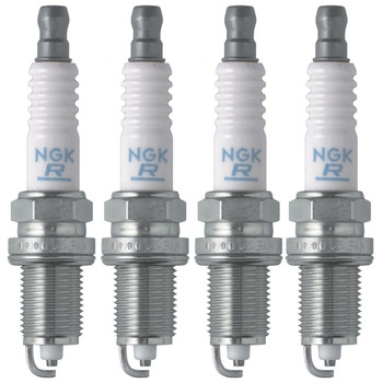 NGK 4 Pack of Genuine OEM Replacement Spark Plugs - ZFR5F-11-4PK