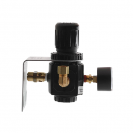 Johnson Controls A-4000-138 Pressure Regulator Valve W/Bracket & Gauge 3/8" 0-30 PSI