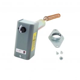 Johnson Controls A28AK-2 2-SPDT Duct Thermostat 60°-130°F Flange Mounted 2°F Differential