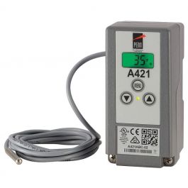 Johnson A421ABD-02C SPDT Single Stage Electronic Temperature Control 120-240VAC Ul Type IP20