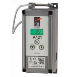 Johnson Controls A421AED-01C Electronic Temperature Control IP66 SPDT/4x 120/240 VAC