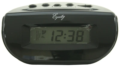 Equity LCD Digital Alarm Clock, Snooze