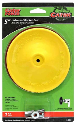 Stick-On Sanding Discs Kit, 5 In.
