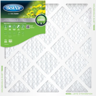 21x21 x 1 In. Pleated Air Filter, MERV 8, 90 Days