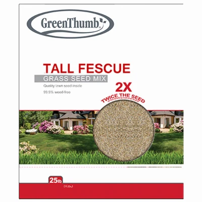 Tall Fescue Grass Seed Mix, 25 Lbs., Covers 6,250 Sq. Ft.