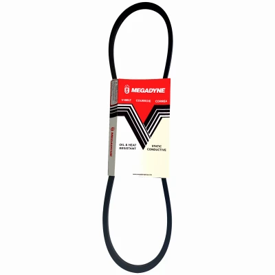 Rubber Industrial V-Belt, 21/32 x 100 In.
