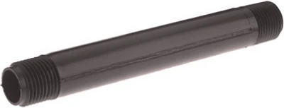 Schedule 40 DWV Polyethylene Pipe Nipple, 1/2 x 12 In.