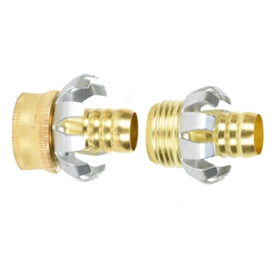Clincher Hose Repair Set, Brass, 3/4 In.
