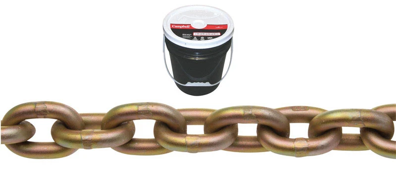 3/8 In. Transportation Tow Chain, 75 Ft.