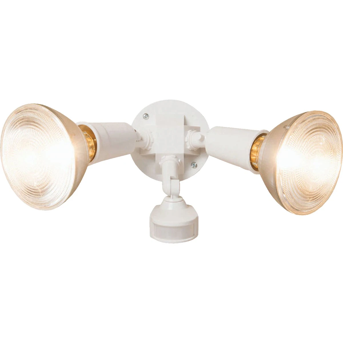 300-Watt White Motion-Activated Outdoor Security Floodlight