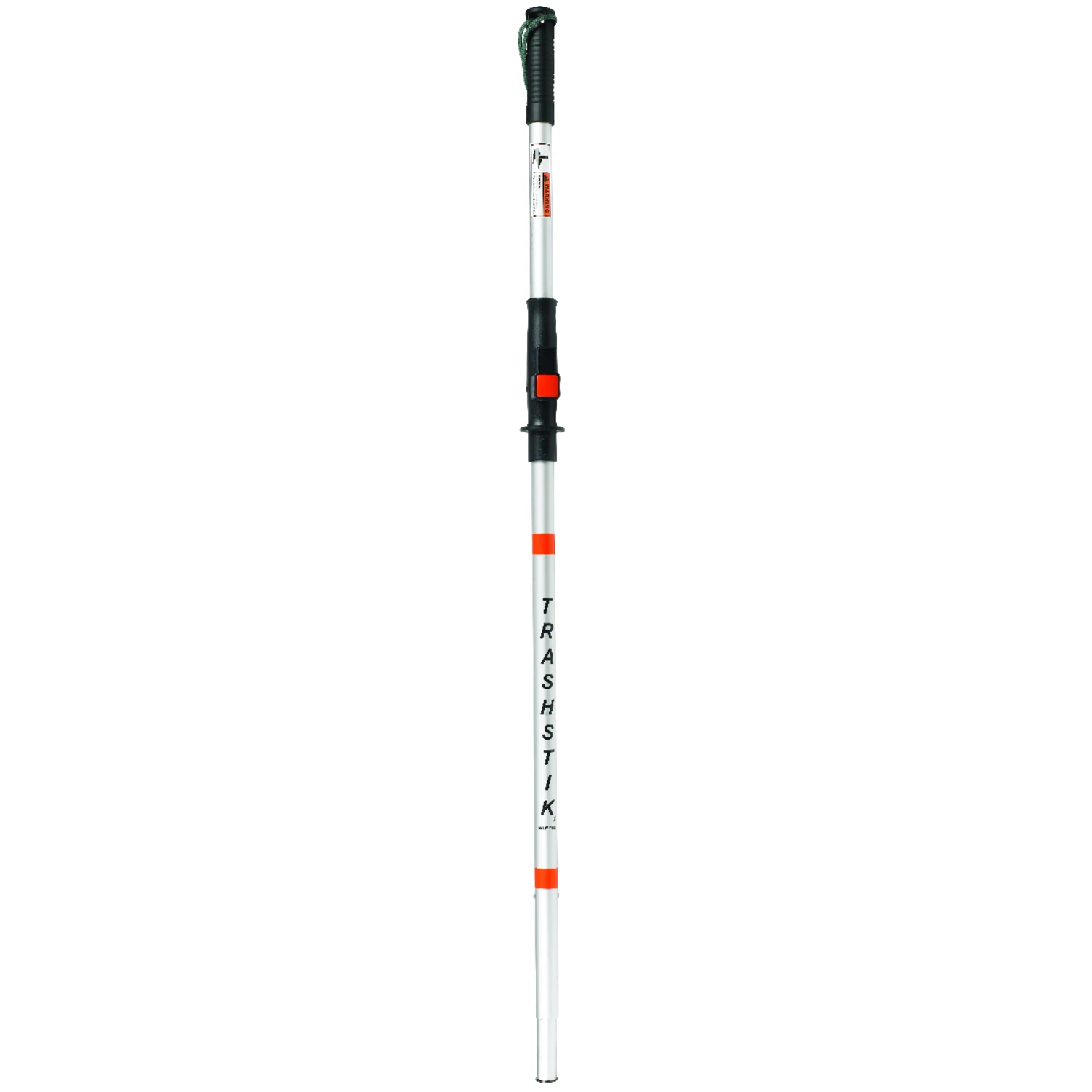 Retractable Pickup Stick, Black Aluminum, 42 In.