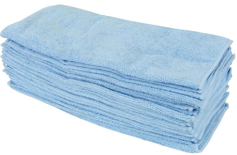 Microfiber Towels, 14 x 14 In., 24-Pk.