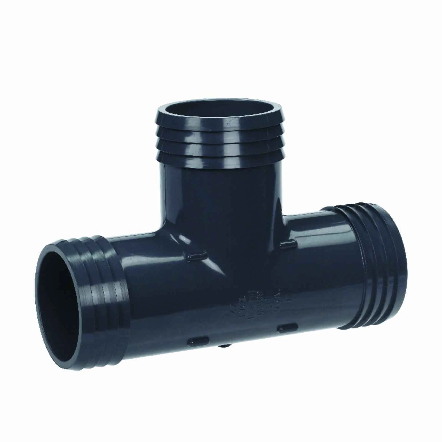 2-inch Diameter Schedule 80 Pvc Tee Fitting - Insert Type
