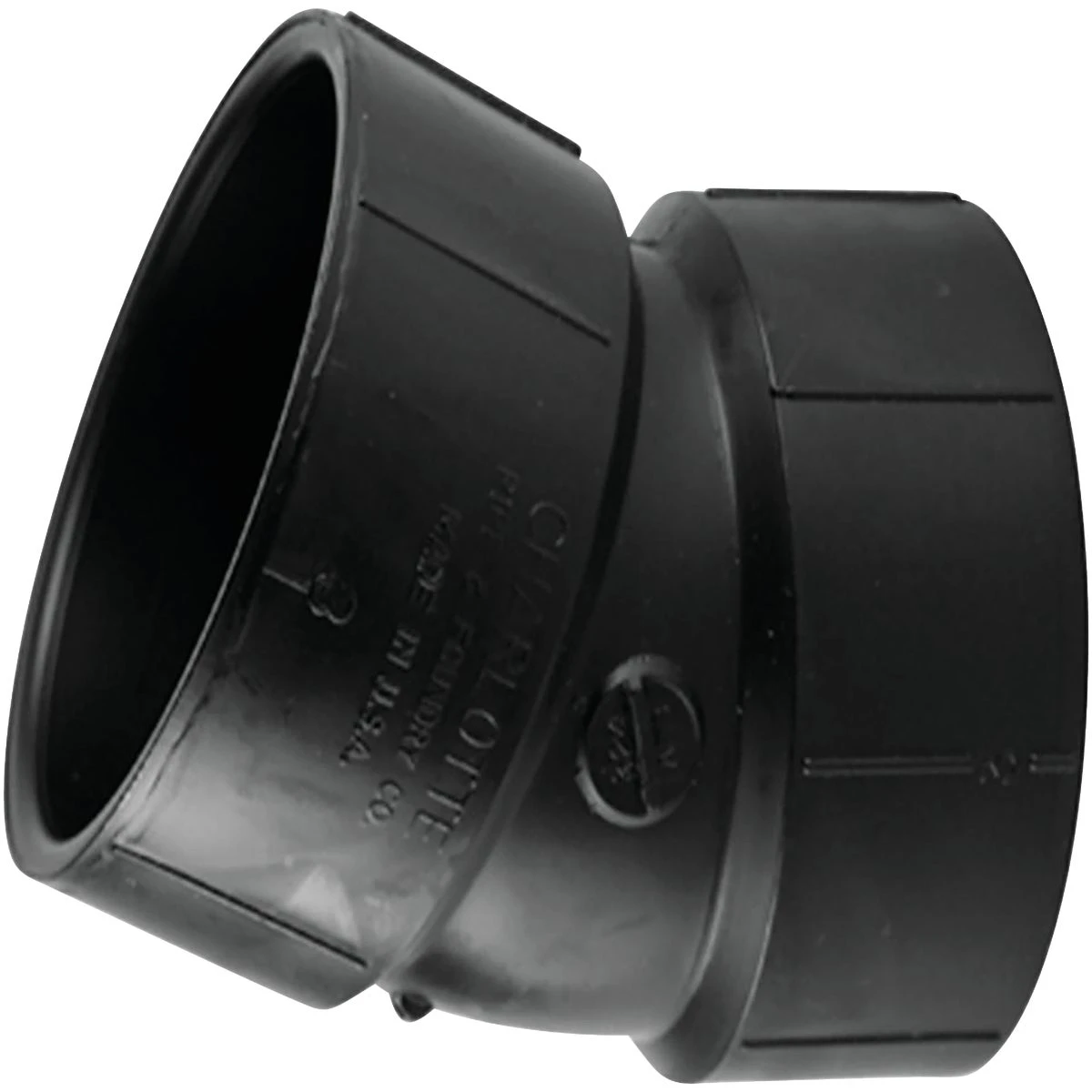 ABS/DWV 22-1/2-Degree Pipe Ell, 2 In.