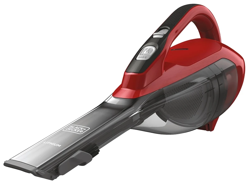 Cordless Hand Vacuum, Chili Red, 2.0 Ah Lithium-Ion Battery