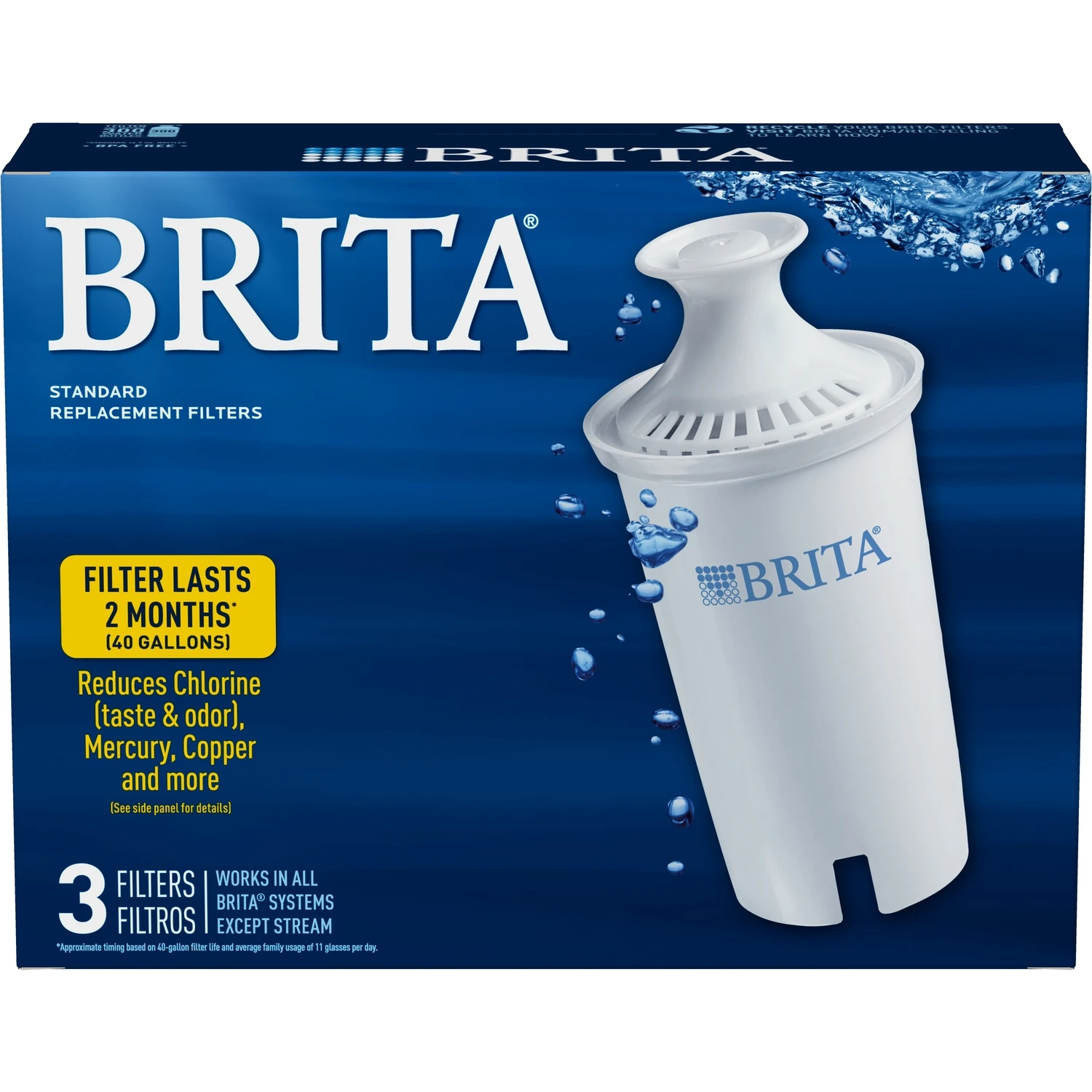 Replacement Filters, 3-Pk.