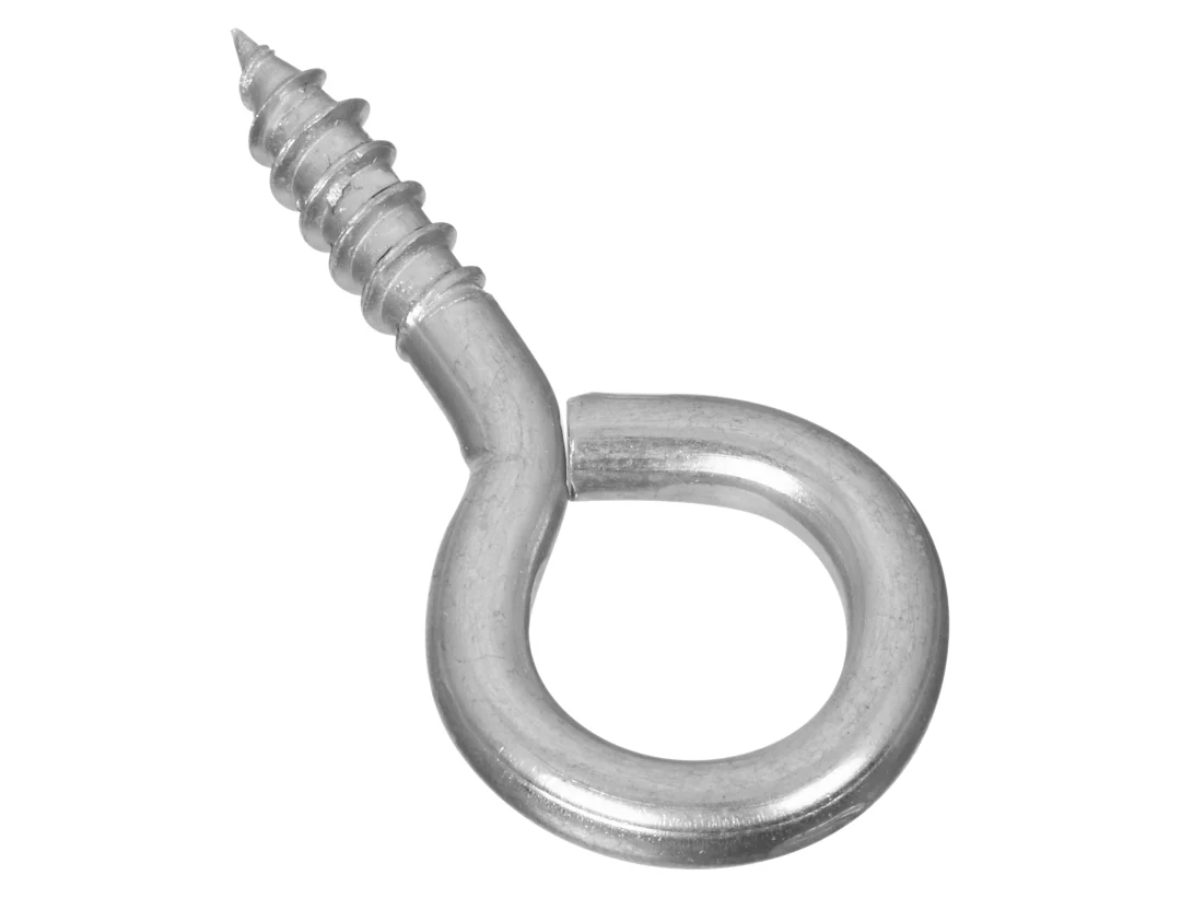 Screw Eye, #6 Large, 1-15/16 In., 4-Pk.