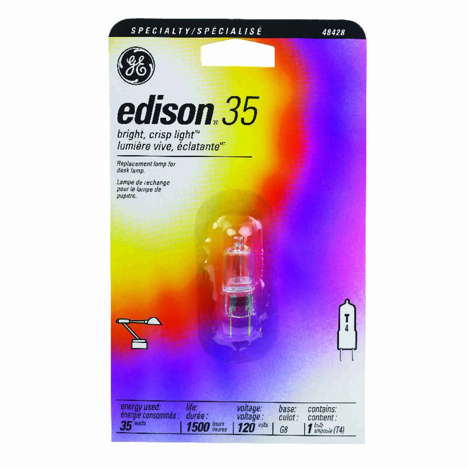 Bi Pin Regent Halogen Light Bulb, 32 Watt