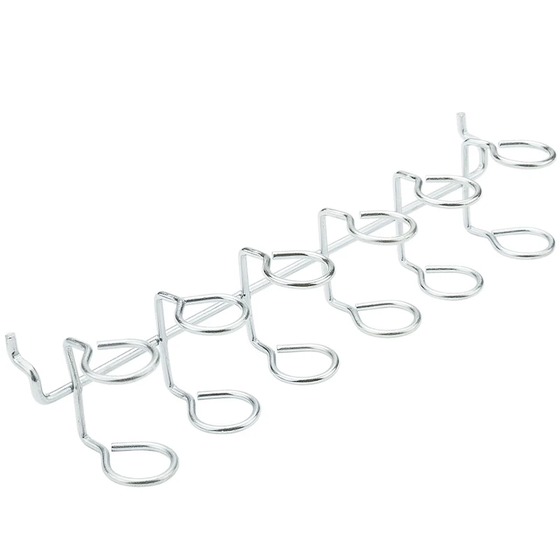 Multiple Pegboard Tool Holders, Zinc-Plated