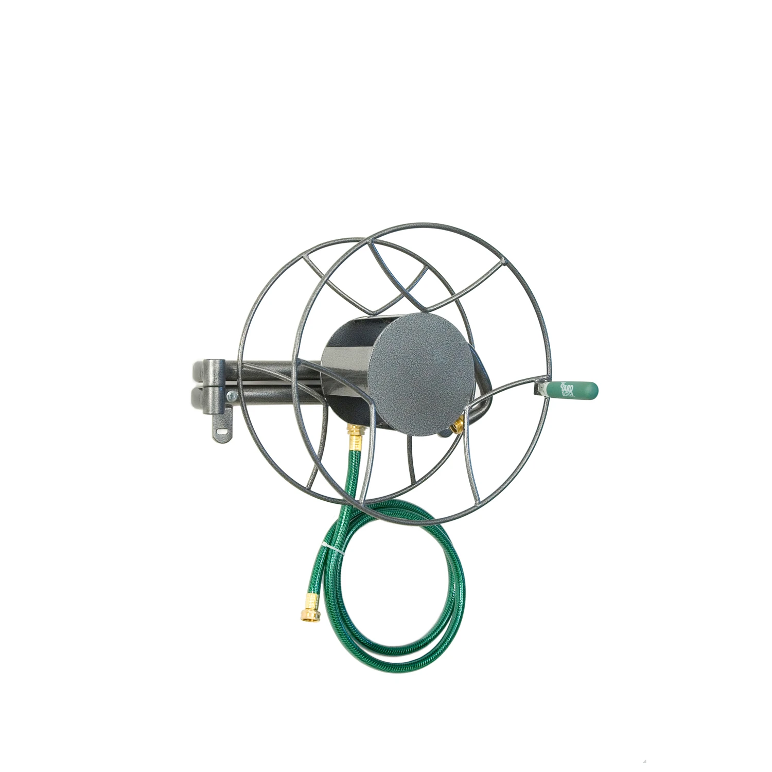 Swivel Wall-Mount Hose Reel, Holds 5/8-In. x 100-Ft. Hose