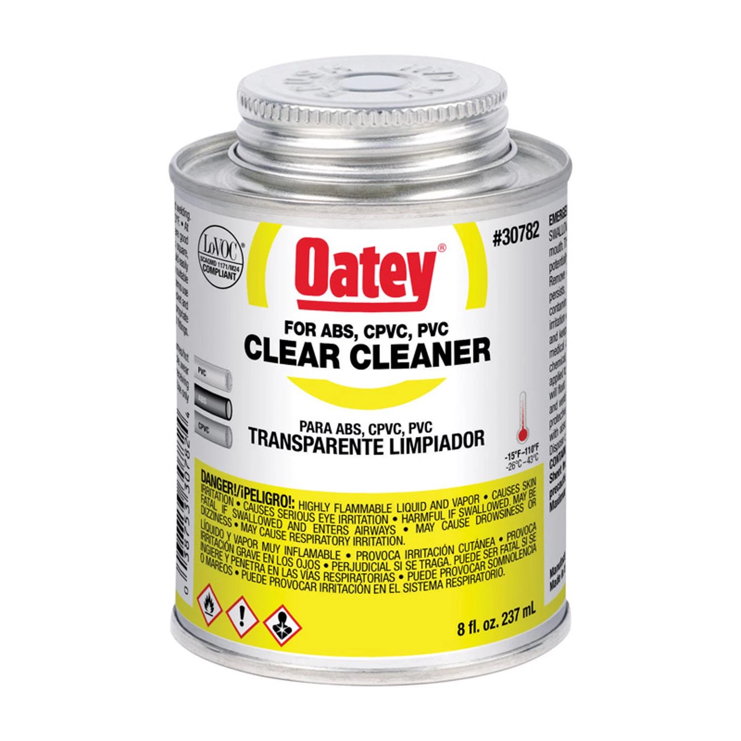 Clear All-Purpose Pipe Cleaner, 8 oz.