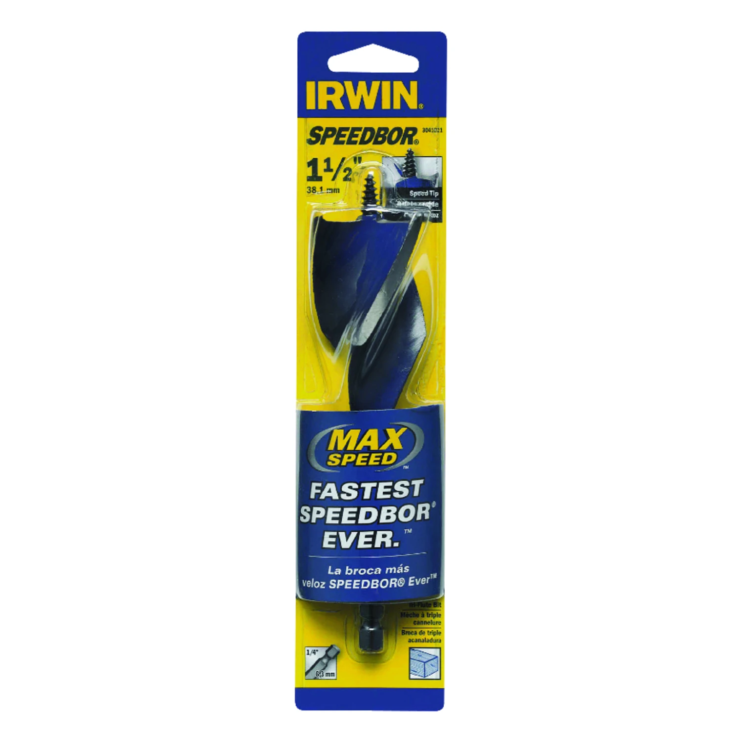 Speedbor Max Drill Bit, 1-1/2 x 6 In.